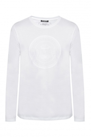 T-shirt with decorative buttons, zdjęcie 1 T-shirt with decorative buttons od Balmain
